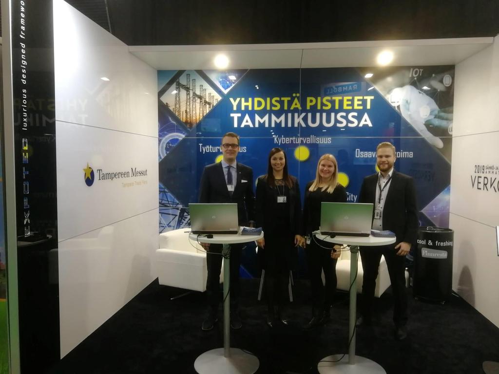 V. 2018 noin 3000 osastoa yli 80 tapahtumassa ekologinen toimintaperiaate mahdollisuuksien mukaan, rakenteet hyödynnettävissä aina uudelleen designrakentamista laajennettu, uudella modulaarisella ja