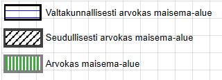 erityisen tärkeät elinympäristöt, ekologisten yhteyksien kannalta merkittävät tai muuten vastaavat lajirikkaat luontoalueet.