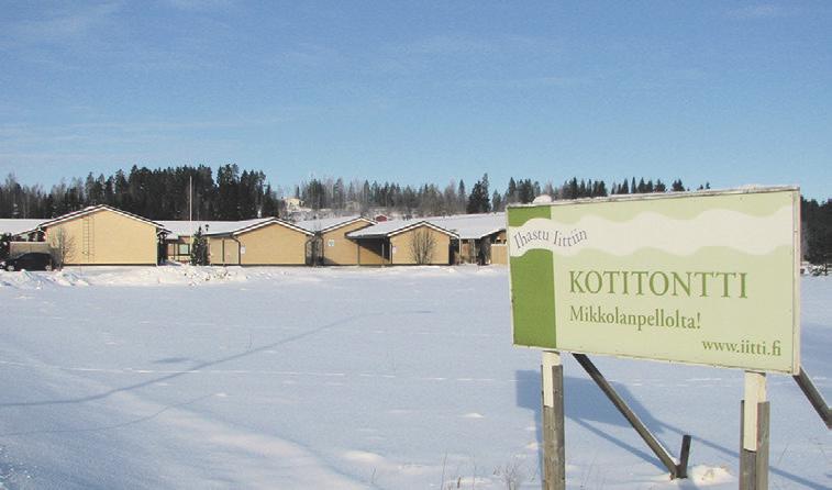 Tonttien ostajilla on mahdollisuus liittyä kaukolämpöön. Kaava mahdollistaa pienten omakotitalojen rakentamisen.