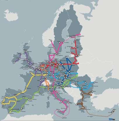 Eurooppalainen ydinverkko nyt