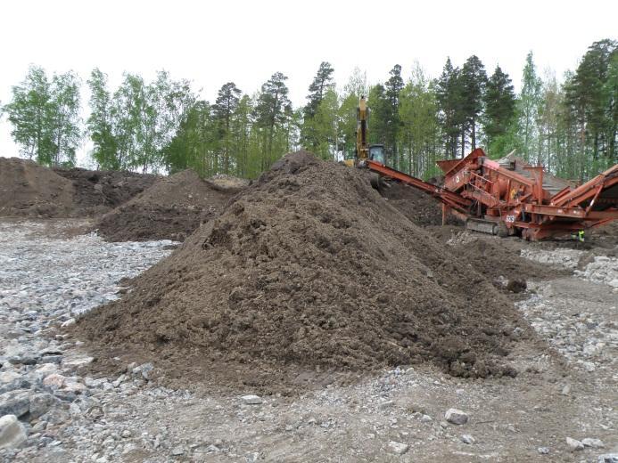 PINTAMAATA KÄSITELTÄVÄKSI SEULOTTU PINTAMAA Pintamaan