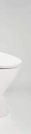 IDO Glow Sensor huuhtelee wc:n ilman kosketusta. Vettä säästävä kaksoishuuhtelumekanismi.