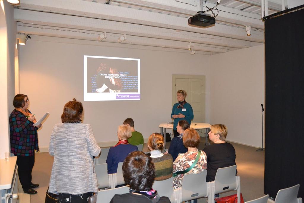 Lappeenrannan museot Suomalaisia ja venäläisiä museoammattilaisia pohtimassa onko museo Playground or sanctuary? 6.2. Suomen Museoliiton hallituksen kokous, Helsinki 7.-10.2. Itämeren alueen linnat ja linnoitukset hallituksen kokous, Tanska 14.