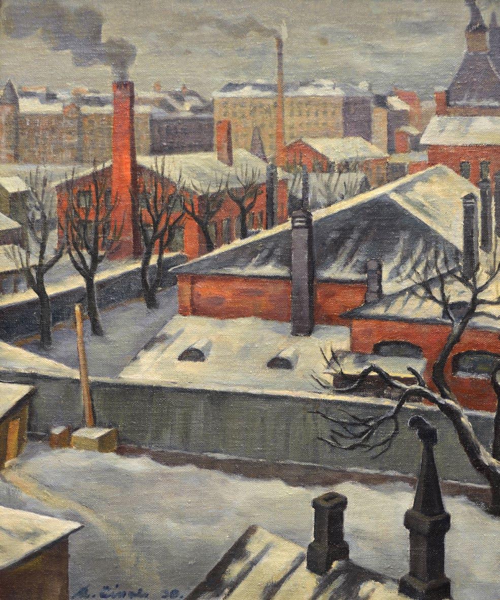 Lappeenrannan museot Akseli Einola, Kaupunkinäkymä, 1930 Talletukset: Matti Taskinen, Viipuri palaa, 1940, pastelli, 48 x 62 cm (Viipurin Taiteenystävät ry) Kokoelmien käyttö: 18.3. 21.5.