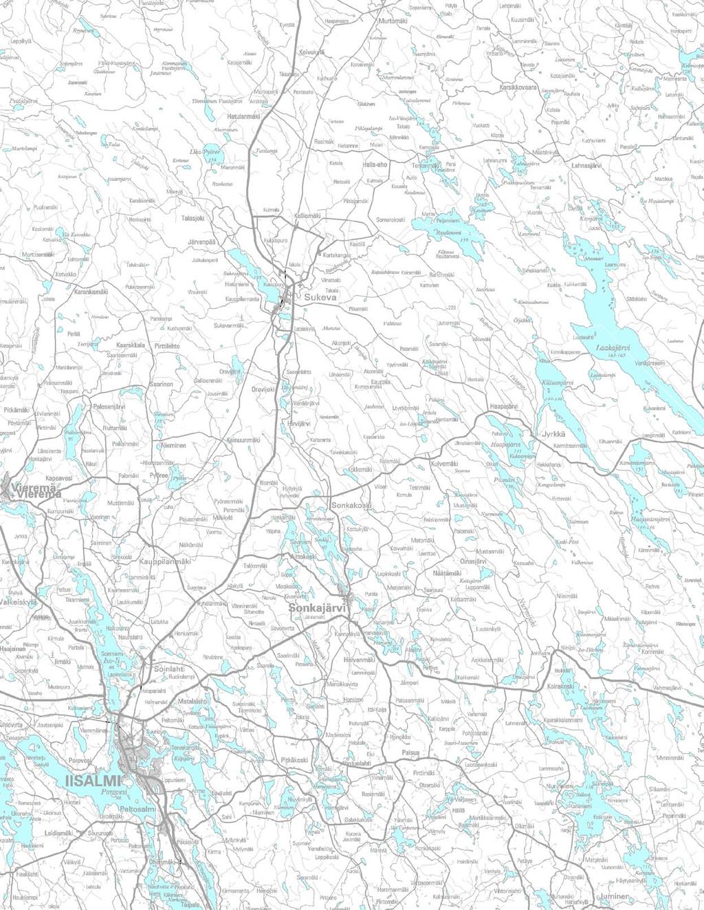 17 Mammonkangas km 12 Linnaharju km Hällämönharju - Valkeiskangas