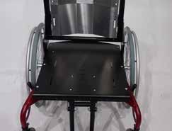 Pyörätuoli rakennetaan asiakkaan tilauksen mukaisesti. Jälleenmyyjän on mahdollista muuttaa istuinleveyttä.