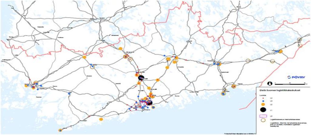 Juuso Pulli, Heikki Lahtinen & Jorma Härkönen ESLogC: ETELÄ-SUOMEN LOGISTIIKKAKESKUSJÄRJESTELMÄN KEHITTÄMINEN Logistiikkakeskukset ovat kehittyneet viime vuosina merkittäviksi logistiikan