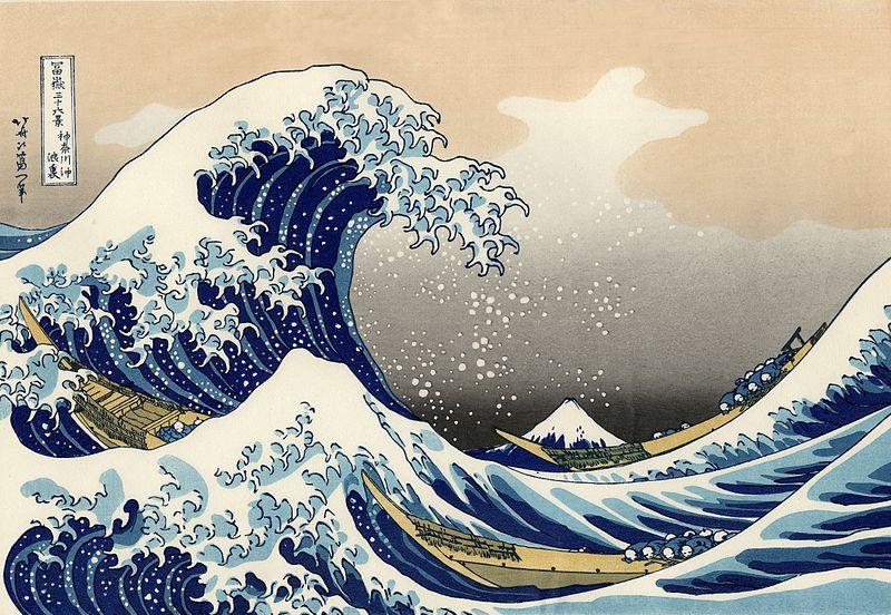 Kanagawan suuri aalto,