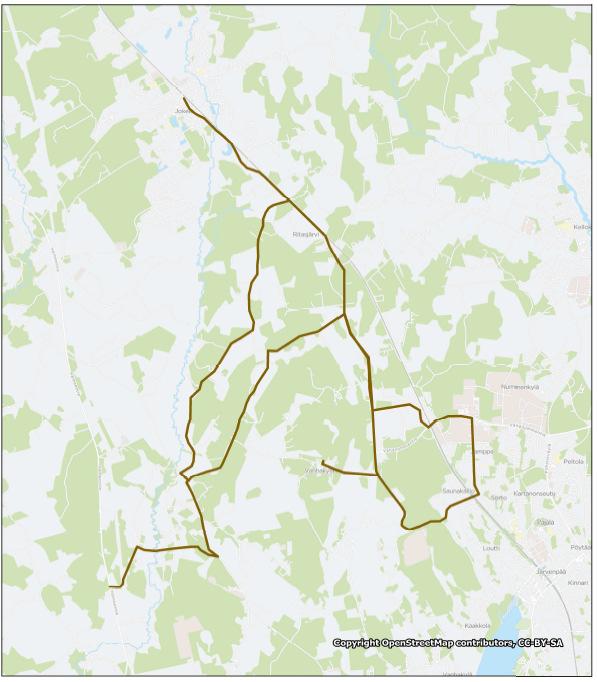 79 Linja 966 Terrisuo - Vanhakylä Jokela Vuoroväli, min Arki Lauantai Sunnuntai Linja 5-6 6-9.30 15-18 9.