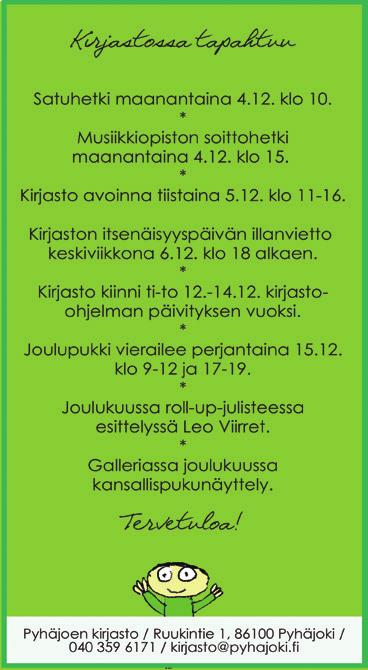 sivu 6 Pyhäjoen Kuulumiset 2.12.