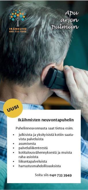 Ikäneuvo puhelinneuvonnan seurantatietoja 10/17-5/18 Puhelinneuvonnalla on onnistuttu: Karsimaan vain neuvontaa vaativien