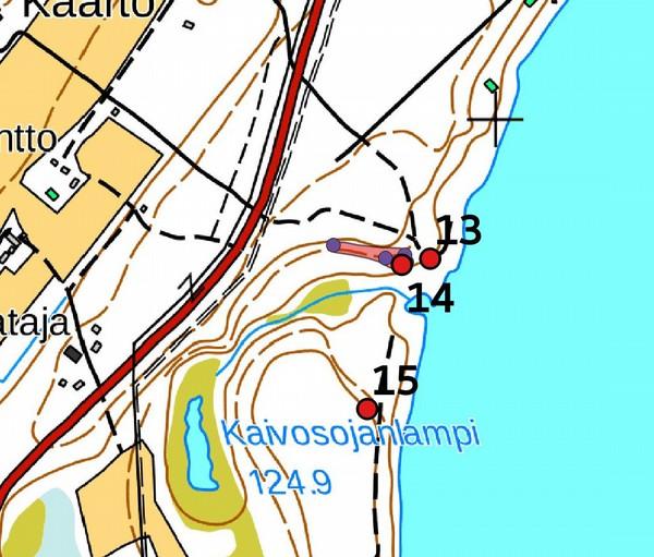 Metsätervo 000002524 Q5222L 3432 02 Työ- ja valmistuspaikat P: 740690 I: 505866 Pyyntikuopat Z 30 m Ajoittamaton n piste Esa