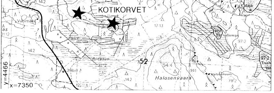 Pienempi esiintymä on lähes kokonaan tutkimatta. Onkin ilmeistä, että näillä kahdella kultaesiintymällä on ainakin geneettinen yhteys keskenään.