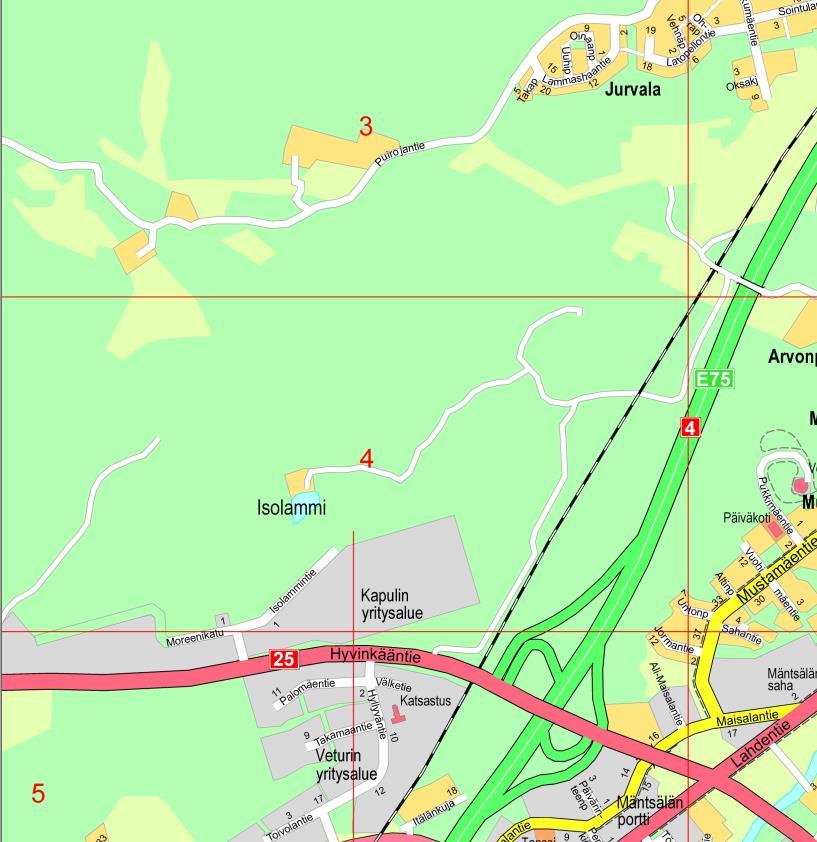 1(5) Maankäyttöpalvelut 28.4.2017 KAPULI IIe-VAIHEEN ASEMAKAAVA OSALLISTUMIS- JA ARVIOINTISUUNNITELMA, OAS PROJ. NRO 223e Sijainti on osoitettu oheisessa karttaliitteessä.