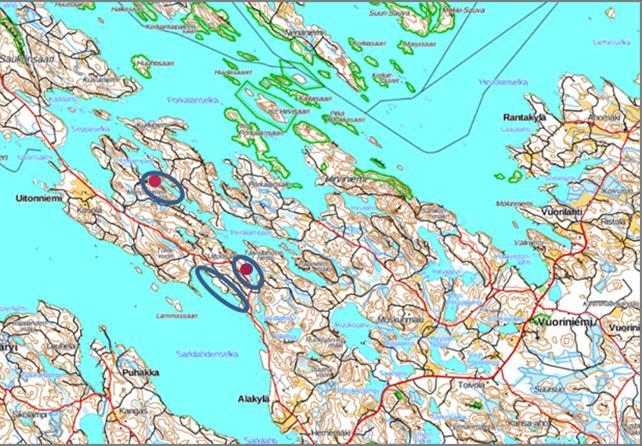 Selostus, luonnosvaihe 19.2.2018 2 Uitonsalon rantakaava sijaitsee Savonlinnan kaupungissa, Punkaharjun Pihlajavedellä.