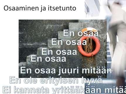 Tahtominen ja itsetunto Mitä väliä?