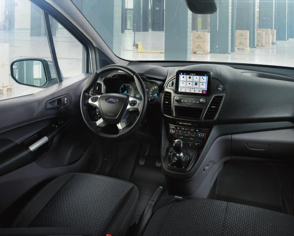 Audio- ja viestintäjärjestelmät 4 5 Ford SYNC 3 Entistä parempi toimisto tien päällä. Ford SYNC 3 Ford SYNC 3 voidaan yhdistää yhteensopivan älypuhelimen kanssa.