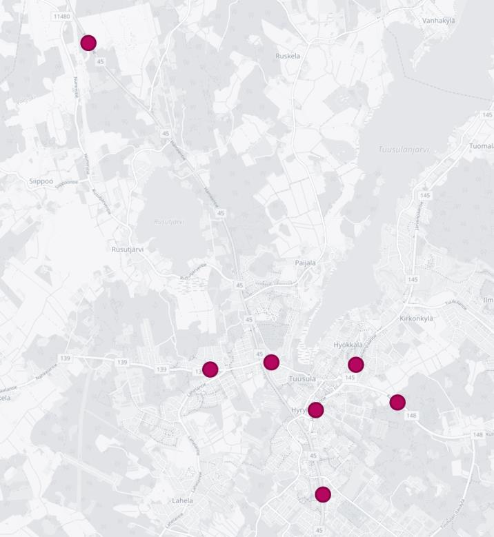 Lähtökohdat Liikenne-ennusteen pohjana on käytetty Strafican tekemää Tuusulan liikennemallia Mallin nykytilanteen kuvausta on kalibroitu paremmin