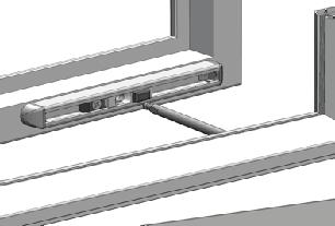 Tuuletusikkunan molemmat ikkunapuitteet aukeavat tuuletusasentoon yhdellä otteella. Ikkunan avautumista rajoittaa aukipitolaitteessa oleva aukaisunrajoitin.