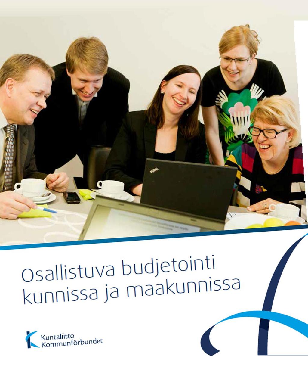 Osallistuva budjetointi kunnissa ja maakunnissa -opas on ladattavissa maksutta Kuntaliiton verkkokaupassa http://shop.kunnat.net/product_details.php?