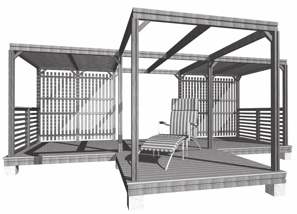 PERGOLA 7 7000 x 4800 mm TIMBER