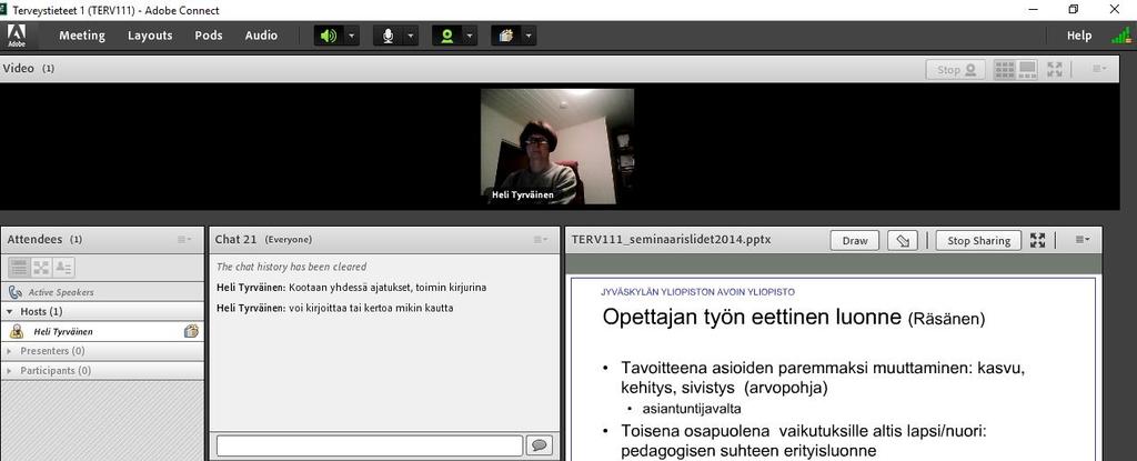 TERV111 Terveystiedon opettajuuden asiantuntijuus
