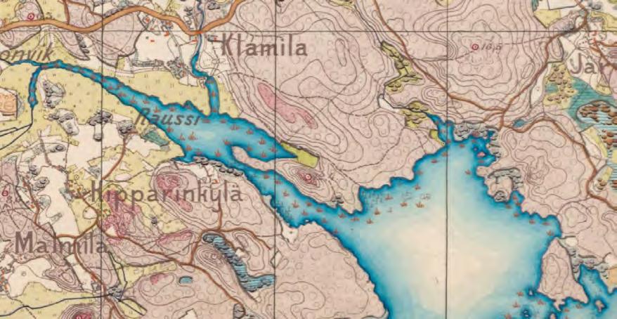 Hirsiarkut liittynevät nykyisen kalasataman alueella vuosina 1928-1952 sahanrannassa toimineen Klamilan sahan toimintaan (kuva 12) tai kyseessä on 1920- luvun alkupuolella käyttöönotetun