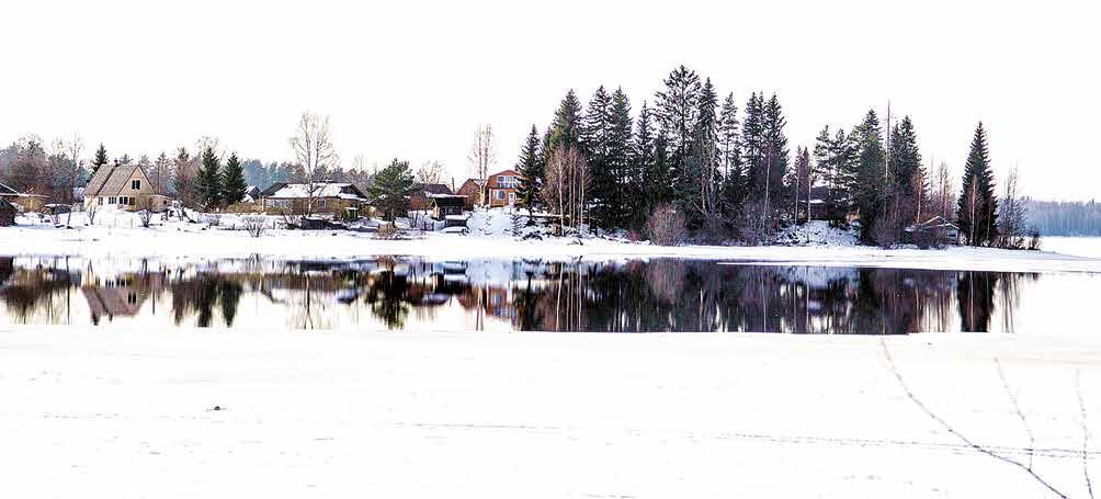 8 «Oma Mua» 11. pakkaskuudu 2017 merkipäivy Salmenniškan kylä seizou Šotjärven rannoil da kuuluu Priäžän piirih. KUVA ON OTETTU ТУРИНСТРУКТОР.РФ -SAITALPÄI. Salmenniškas elettih.