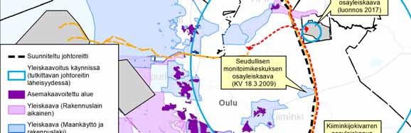 Myös yleispiirteisten ja tavanomaisten merkintöjen ja määräysten (esimerkiksi kehittämisperiaatemerkinnät) kuvauksessa on käytetty