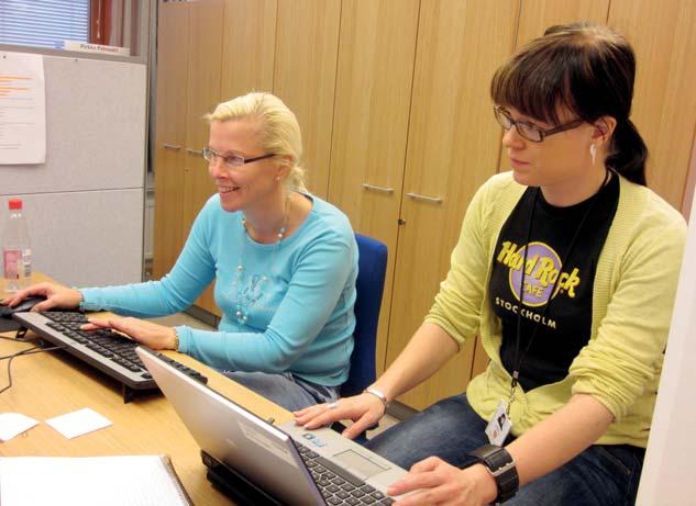 Oskari Riekki ja Jenni Backman perehtyvät