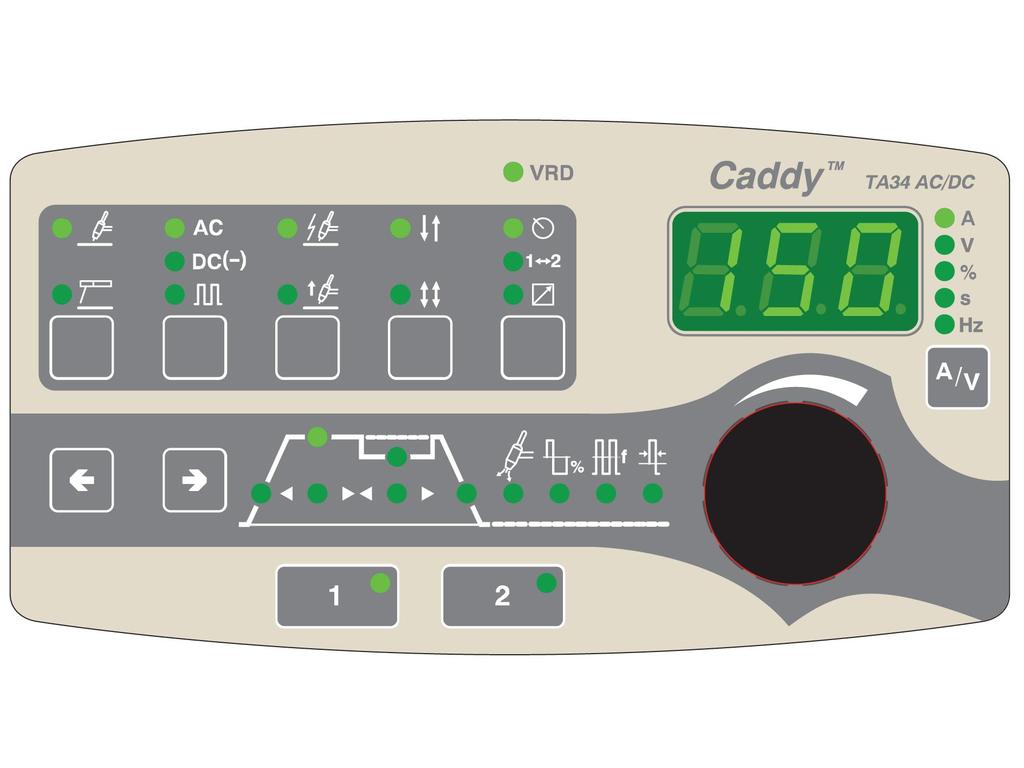 Caddy TA34 AC/DC Käyttöohjeet 0460 227 173