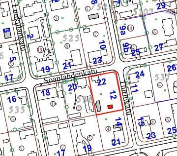 145 Soanlahdenkatu 22, sauna Kuvaus: Pystylaudoitettu harjakattoinen entinen saunarakennus Osoite: Soanlahdenkatu 22 Rakennustunnus: