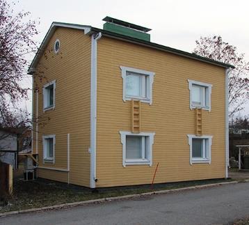 Soanlahdenkatu 18, päärakennus 1940 Harvinaisuus (alueellisesti itärinteellä) ja