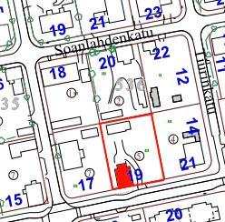 55 Pielisensuunkatu 19, päärakennus Kuvaus: Harjakattoinen frontonilla varustettu puurakennus Osoite: Pielisensuunkatu 19 Rakennustunnus: 167-5-536-5-1 Valmistumisaika: 1940 32