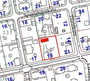 60 Pielisensuunkatu 19, ulkorakennus Kuvaus: Harjakattoinen frontonilla varustettu puurakennus.