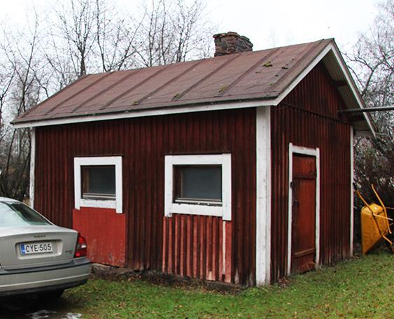 73 Sortavalankatu 9, sauna Kuvaus: Harjakattoinen