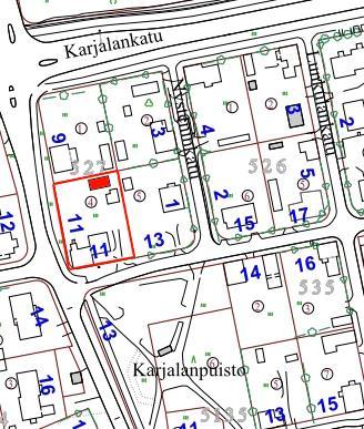 Rakennuttaja: - Julkisivut: Pystylaudoitus 49 Rakennus- ja huoneistorekisterin mukaan vuonna