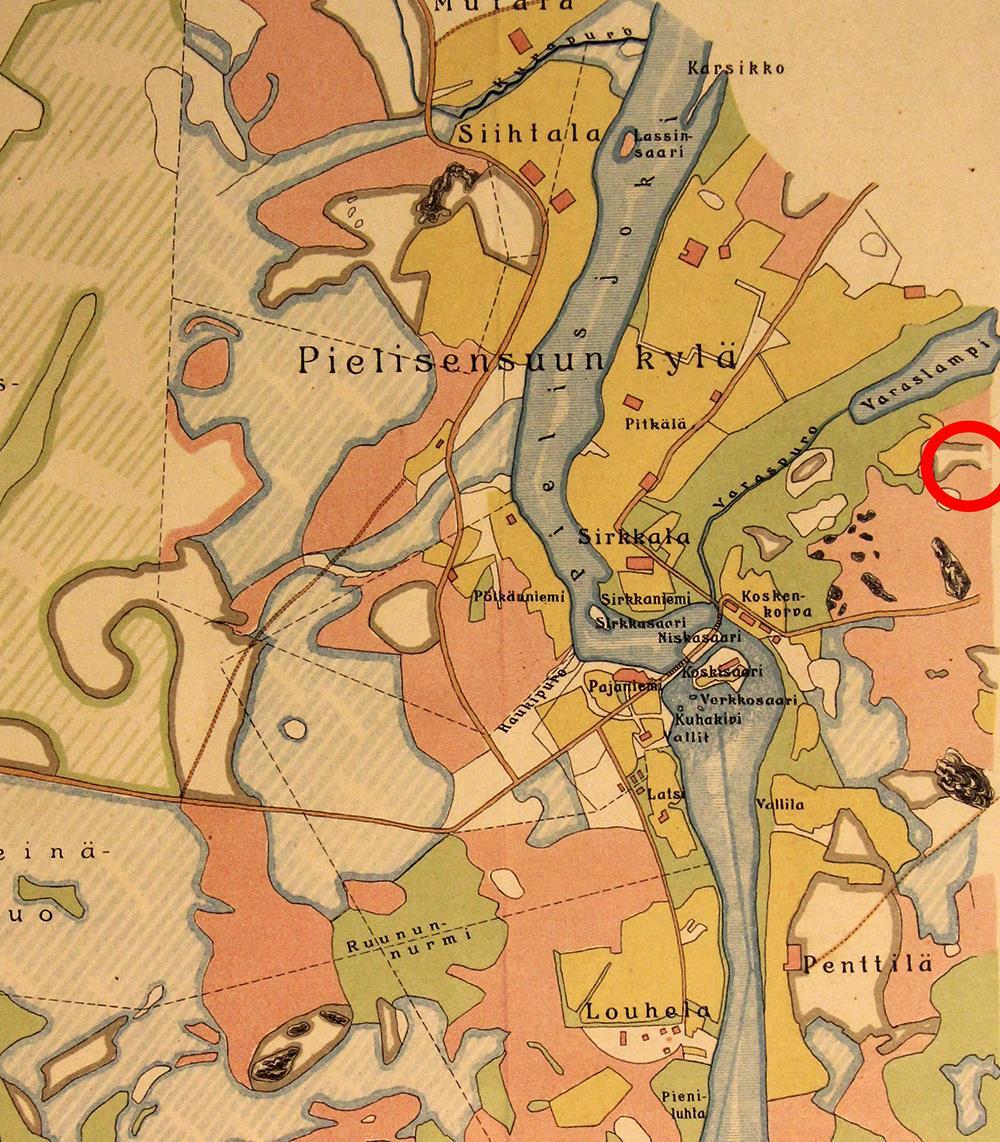 8 Pitkälän tilan maita alettiin lohkoa useiksi palstatiloiksi 1800- ja 1900-lukujen taitteessa.