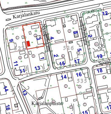 93 Nysteninkatu 3, ulkorakennus Kuvaus: Viistokattoinen puurakennus Osoite: Nystennkatu 3 Rakennustunnus: 167-5-527-2-4 Valmistumisaika: 1940 60