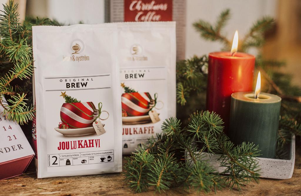 JOULUKAHVI Joulukahvi on saavuttanut jo klassikon aseman valikoimassamme.