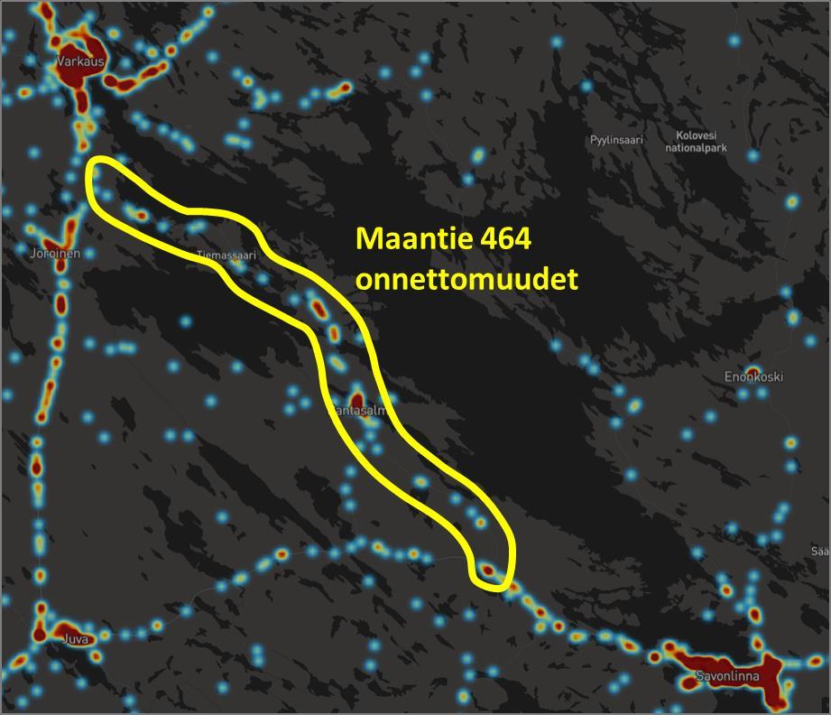 Kalvosarjan sisältö Työn tausta ja tavoitteet Liikenneturvallisuussuunnitelmassa 2018 esitetyt tarpeet Liikennemäärät