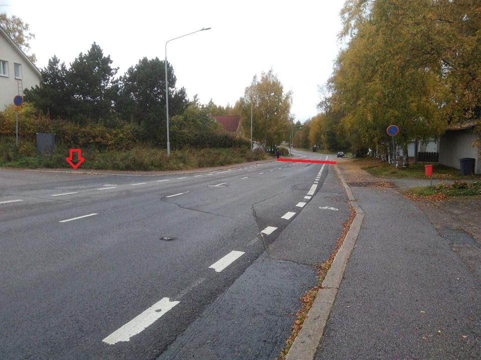 15 Viinikankadun mittauspiste Viinikankatu on kokoojakatu, joka johtaa alueelta pois pohjoisen suuntaan. Alueen pohjoislaidalla katu risteää Lahdenperänkadun kanssa, joka on pääkatu.