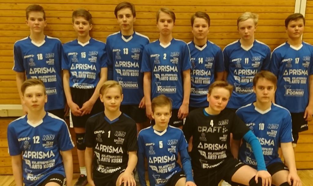 NURMON JYMY (NJ) Lohko C Markku Hautala 1 Latukka Miko 2005 164 libero 2 Teppo Justus 2003 179 yleispelaaja 4 Mäenpää Niko 2004 161 libero 10