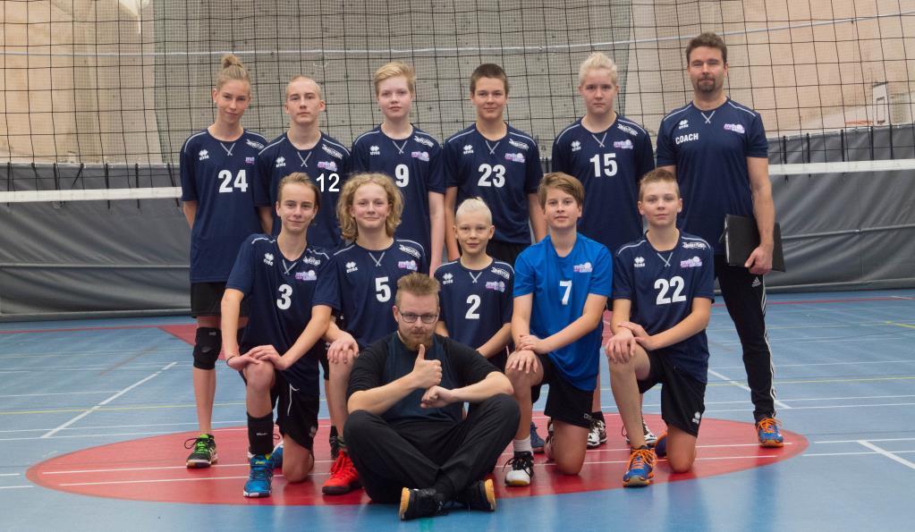 JYVÄS LENTIS (JyLe C1) Lohko D Sami Oksanen 1 Kinnunen Jiri 2005 167 libero, yleispelaaja 2 Mäkelä Anton 2004 152 libero, yleispelaaja 3 Huotari