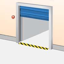 Automaattinen sulkeutuminen Ohjelmoitava ajastin sulkee oven tietyn ajan kuluttua. Aika lasketaan siitä, kun ovi on täysin auki ja/tai kun joku kulkee valokennon säteen läpi.