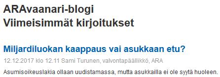 Mahdollisia lakimuutoksia asumisoikeuslakiin Asuntokannan kehittäminen tulossa aiempaa ajankohtaisemmaksi, vaikka tiedossa ei olekaan suurta painetta toimenpiteille.