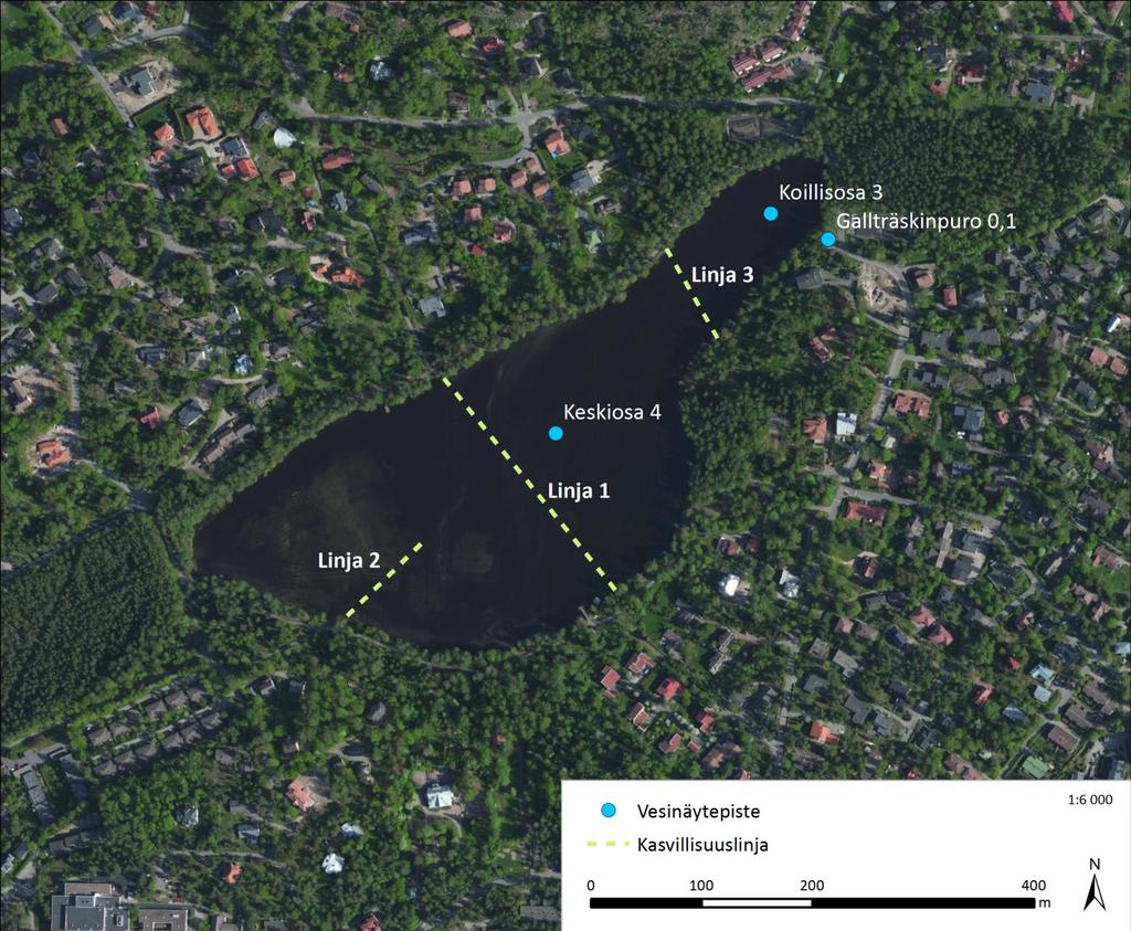 FCG SUUNNITTELU JA TEKNIIKKA OY LIITE 1 Näytepistekartta