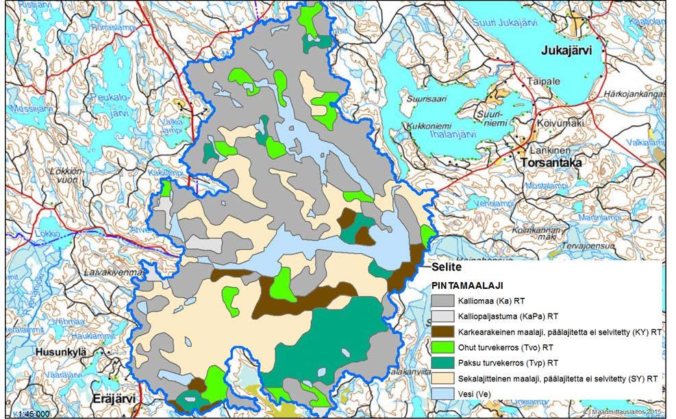 Maaperä Valuma-alueen kallioperä on pääosin kiillegneissiä.