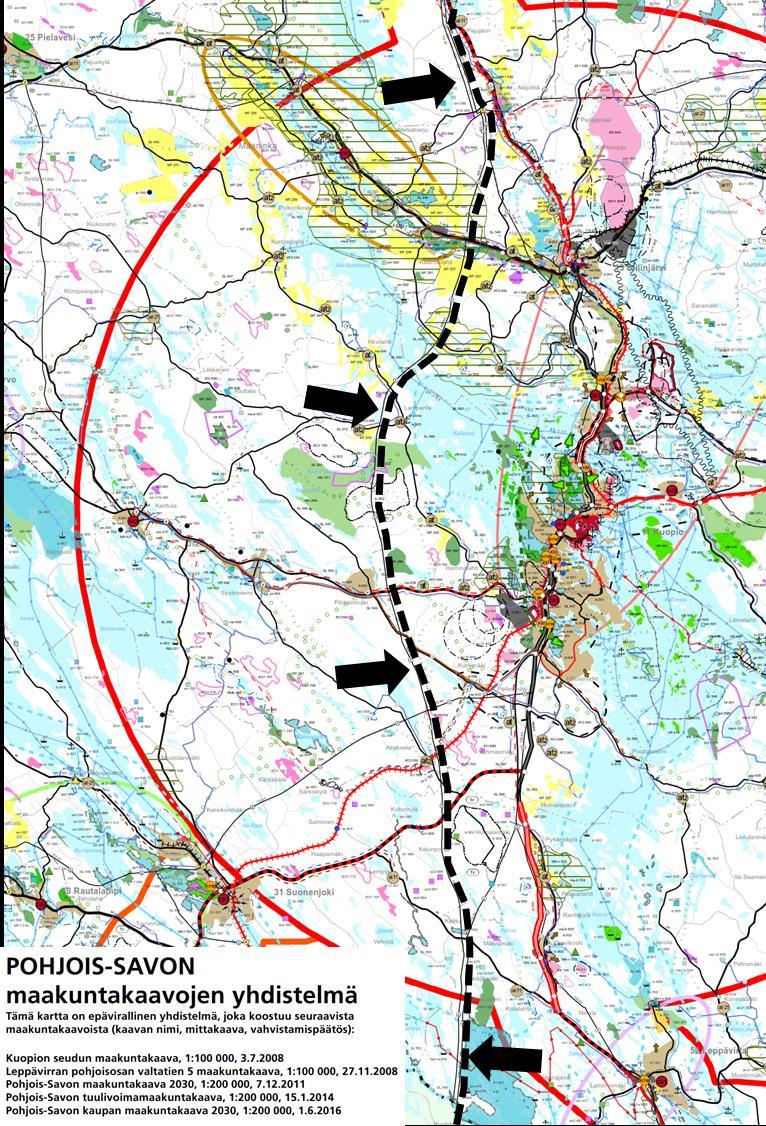 Selvitys maakuntakaavoitusta varten sivu 15 /42 Kuva 9.