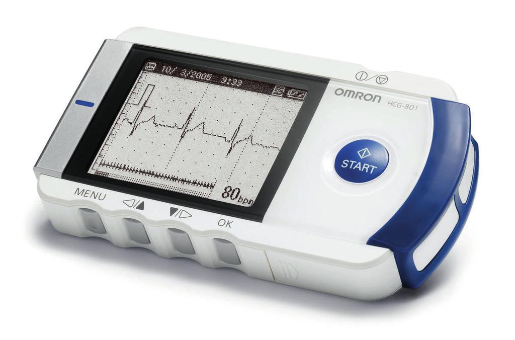 EKG-laitteet Sydäntapahtuman monitorointiin ja itsetarkkailuun OMRONilla on vankka osaaminen ja ammattitaito verenpaineen mittausvälineiden valmistajana sekä sairaala- että kotikäyttöön.